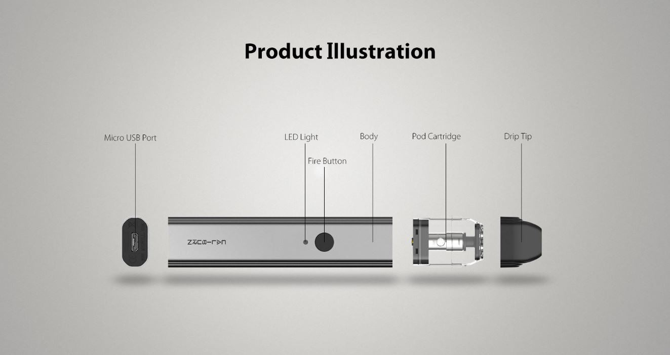 原廠正品 Uwell Caliburn Pod 石中劍 (1代) 咖哩棒 KOKO 咖哩棒 VC蒸氣