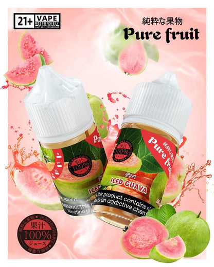 原裝正品 日本 Pure fruit 純粹果物  30ml 30鹽  煙油 小煙油