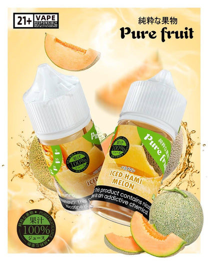 原裝正品 日本 Pure fruit 純粹果物  30ml 30鹽  煙油 小煙油