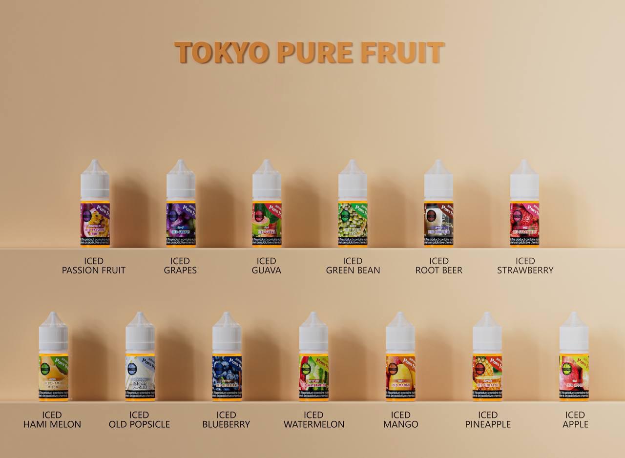原裝正品 日本 Pure fruit 純粹果物  30ml 30鹽  煙油 小煙油