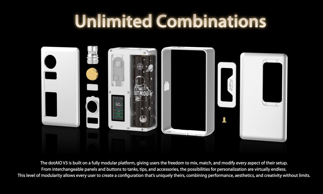 原廠正品 DOTMOD DotAIO V3 佩特里 電子 小煙 大煙主機套裝